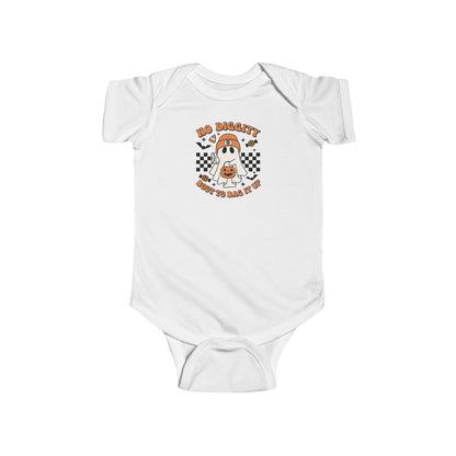 Infant Halloween No Diggity Bout To Bag It Onesie