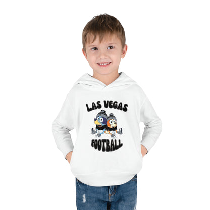 Toddler Bluey & Bingo Design Raiders Football - Inspired Pullover Fleece Hoodie