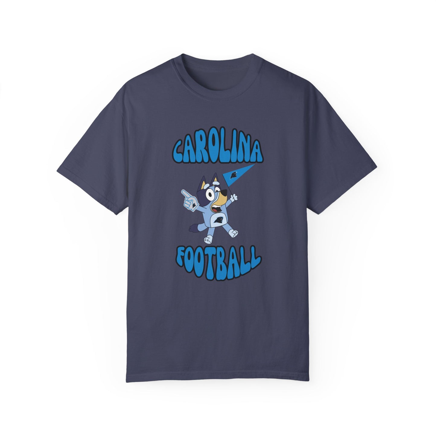 Unisex Bluey Design Carolina Panthers -Inspired T-Shirt