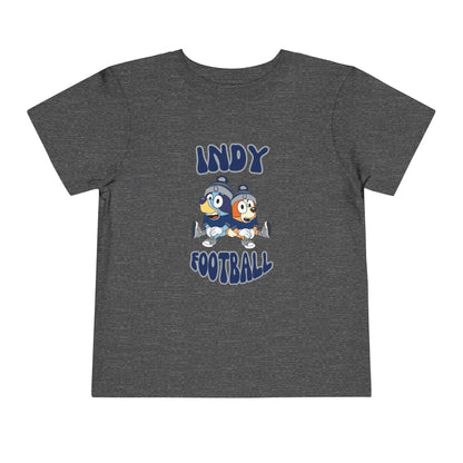 Toddler Bluey & Bingo Design Colts Football - Inspired T-Shirt