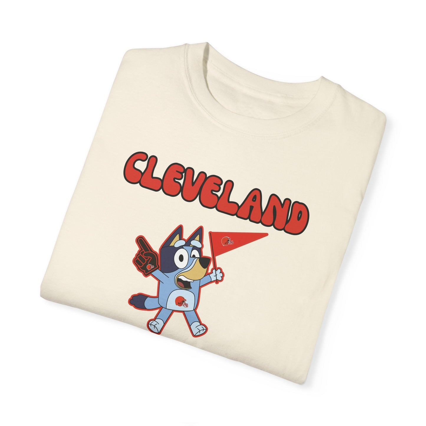 Unisex Bluey Design Cleveland Football -Inspired T-Shirt