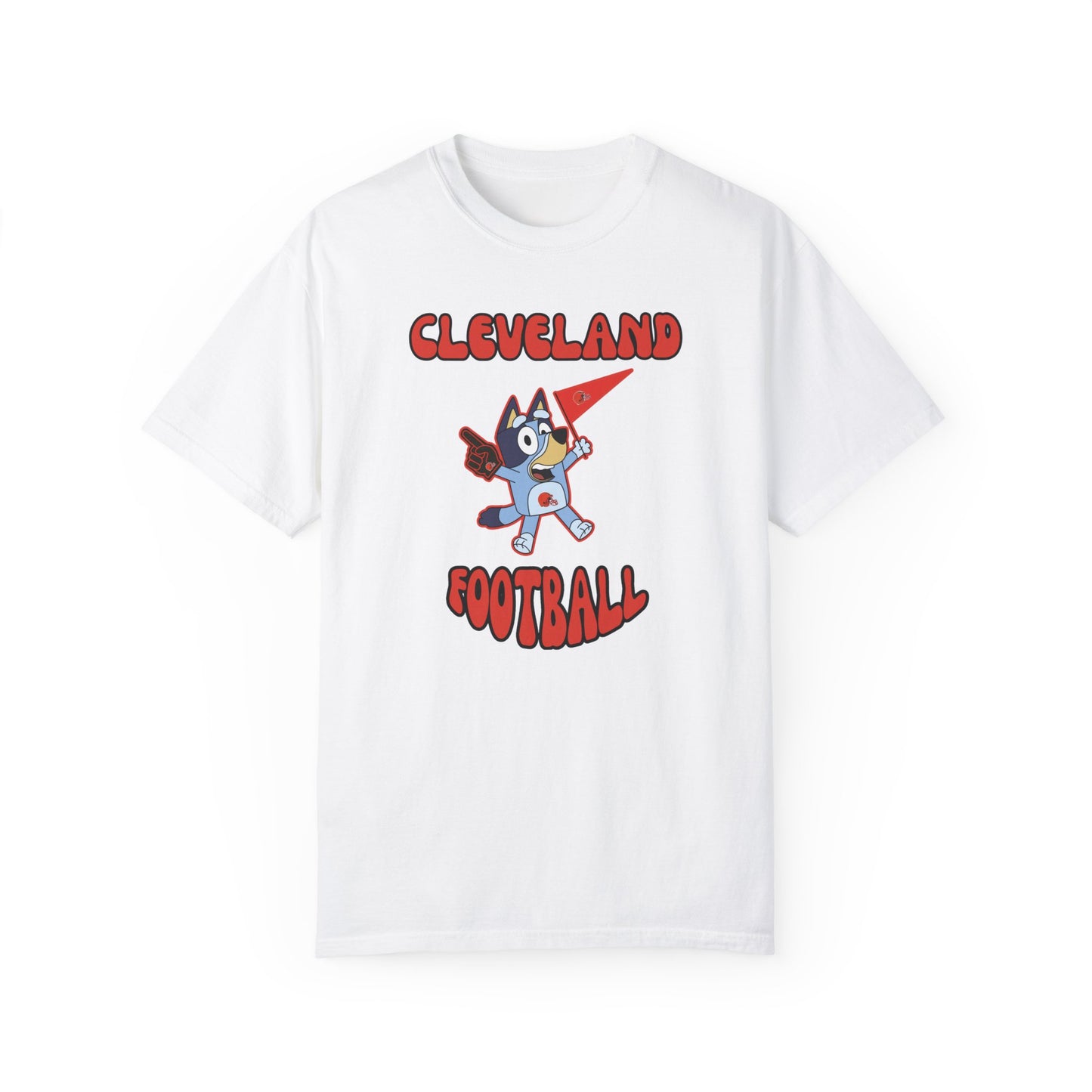 Unisex Bluey Design Cleveland Football -Inspired T-Shirt