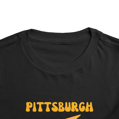 Toddler Bluey Design Pittsburgh Steelers Football -Inspired T-Shirt