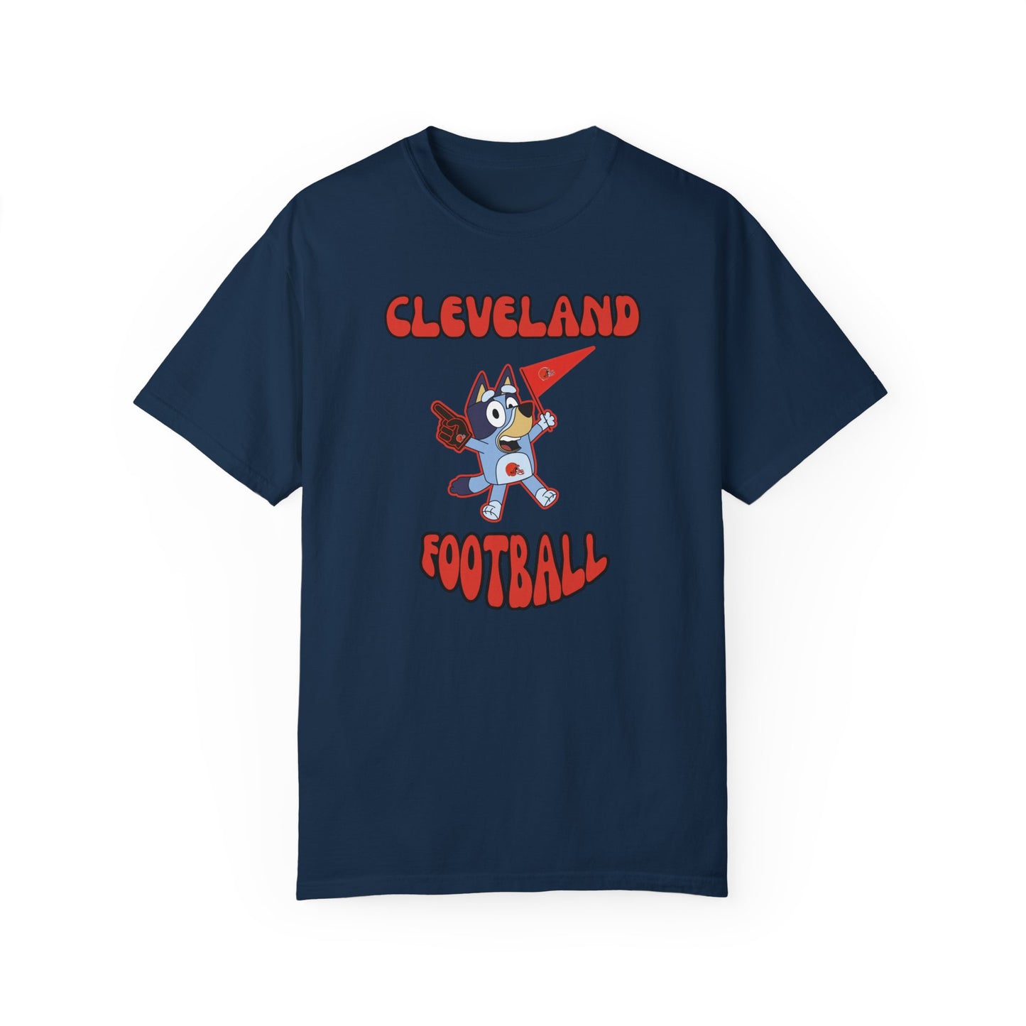 Unisex Bluey Design Cleveland Football -Inspired T-Shirt