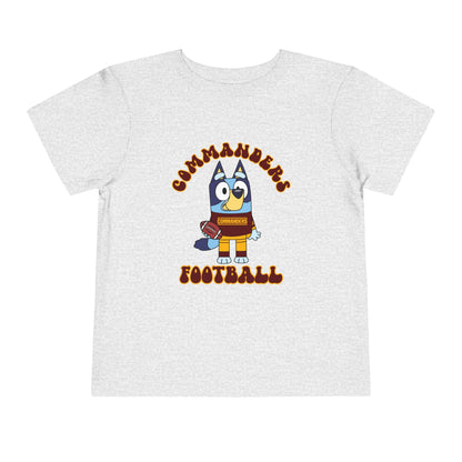 Bluey Washington Commanders Toddler Tee