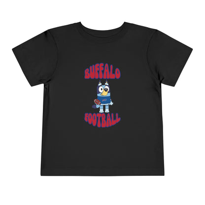 Toddler Bluey Design Buffalo Bills Football - Inspired T-Shirt