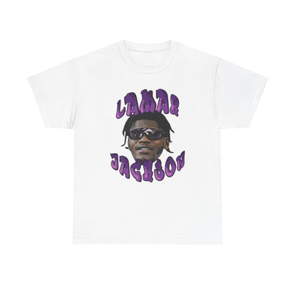 Lamar Jackson Comic Book Design Tee