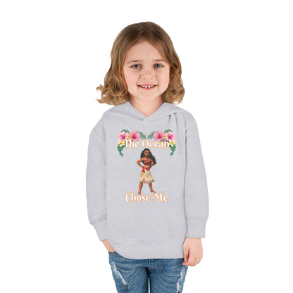 Moana Toddler Fleece Hoodie - The Ocean Chose Me