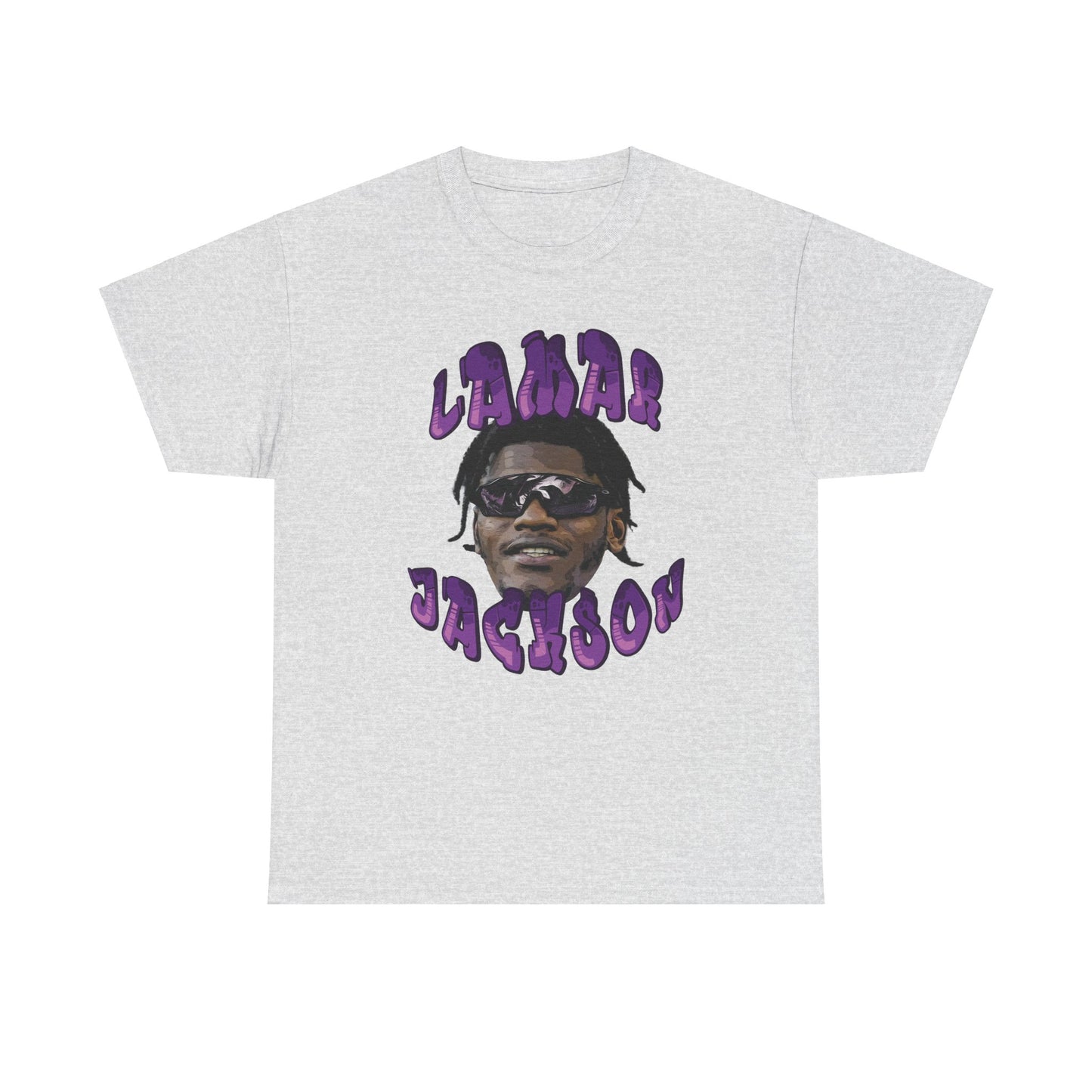 Lamar Jackson Comic Book Design Tee