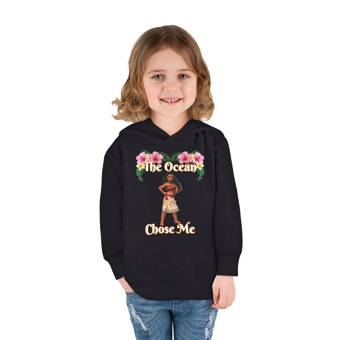 Moana Toddler Fleece Hoodie - The Ocean Chose Me