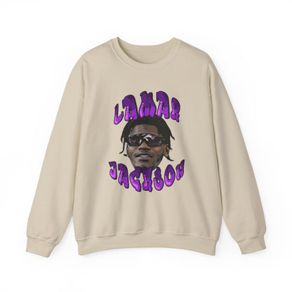 Lamar Jackson Comic Book Design Sweatshirt