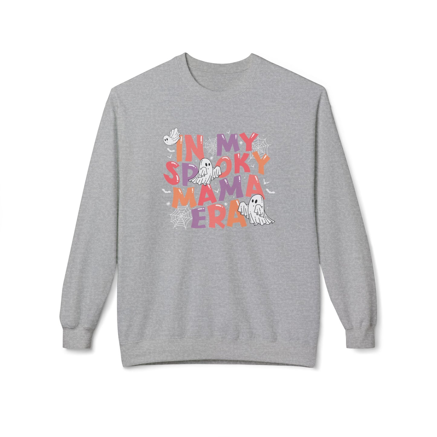 Halloween Trendy In My Spooky Mama Era Crewneck Sweatshirt – Comfort & Style for Spooky Season