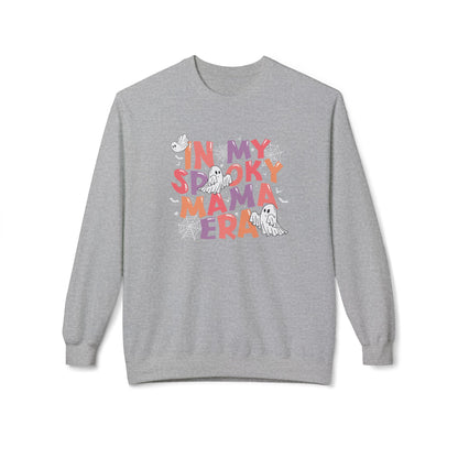 Halloween Trendy In My Spooky Mama Era Crewneck Sweatshirt – Comfort & Style for Spooky Season