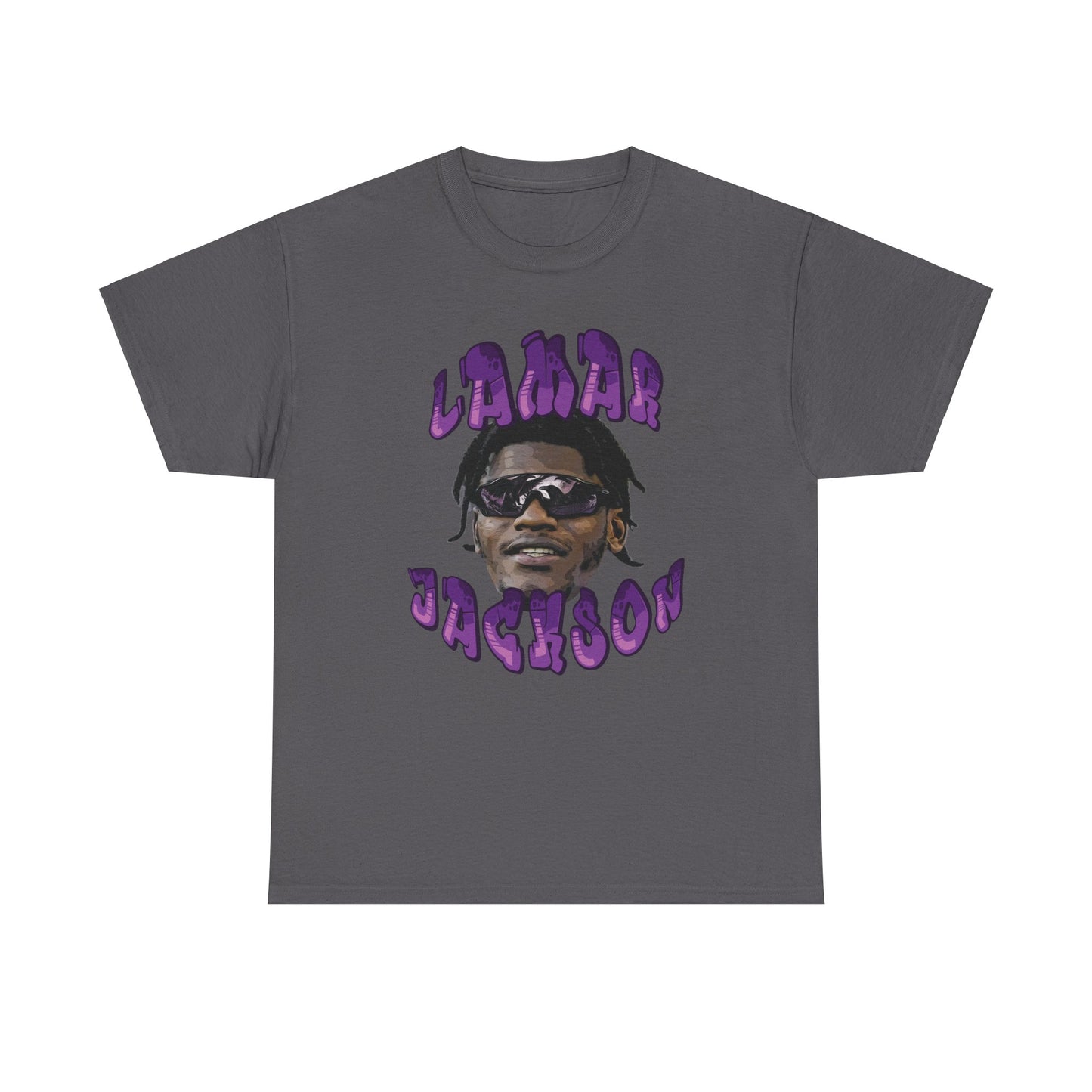 Lamar Jackson Comic Book Design Tee