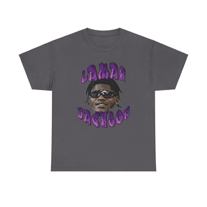 Lamar Jackson Comic Book Design Tee