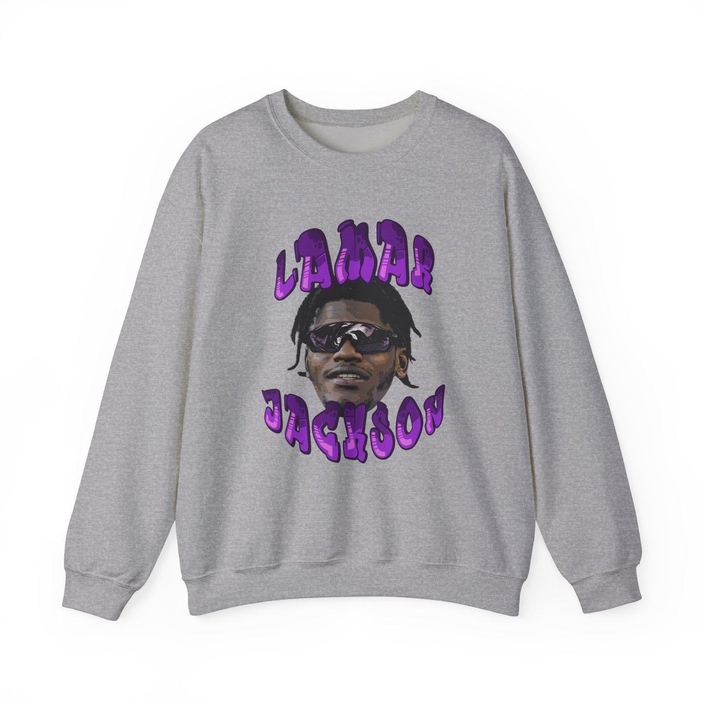 Lamar Jackson Comic Book Design Sweatshirt