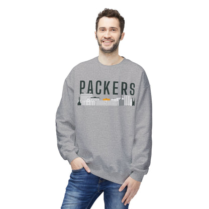 Unisex Green Bay Packers City Collection Crewneck Sweatshirt