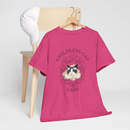 Unisex Childless Cat Lady T-Shirt