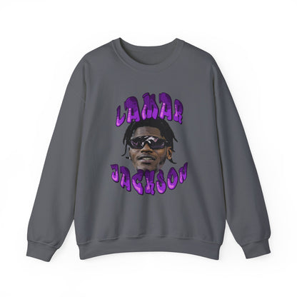 Lamar Jackson Comic Book Design Sweatshirt