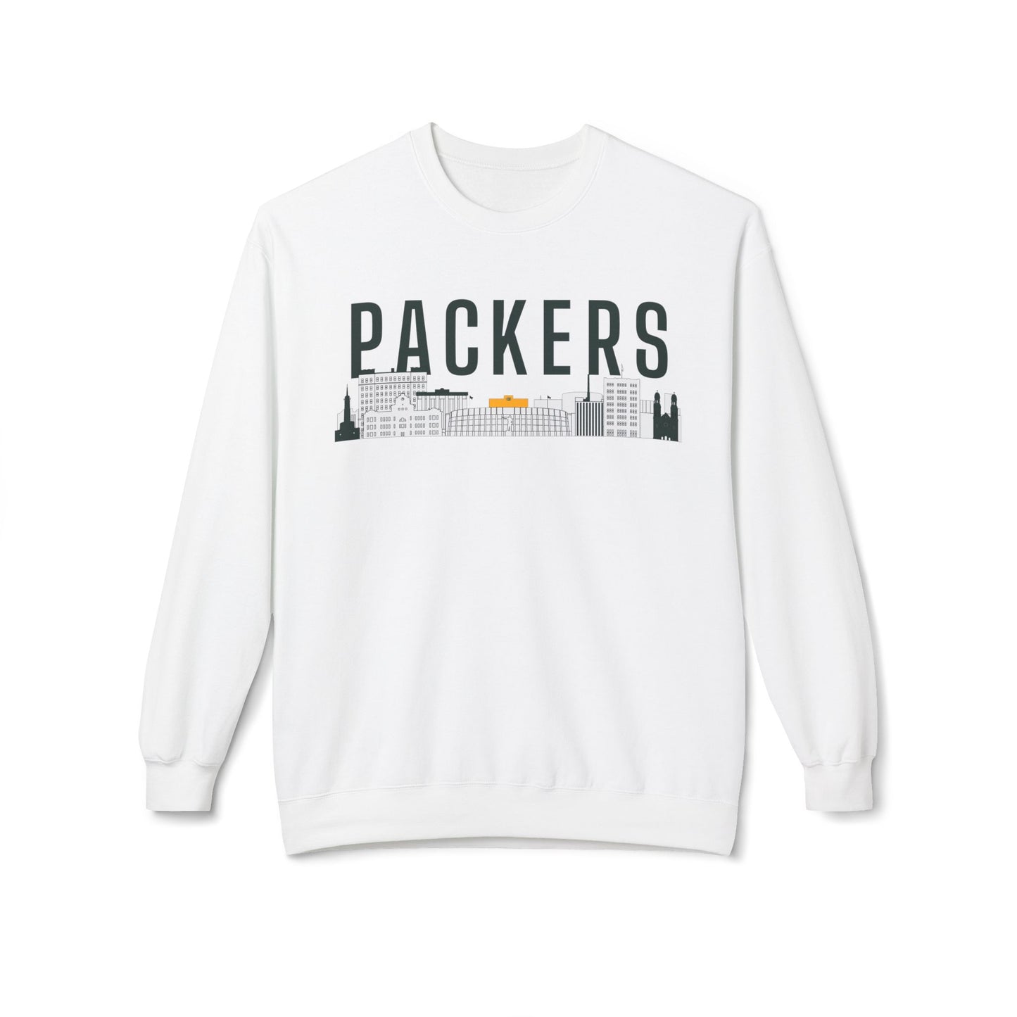 Unisex Green Bay Packers City Collection Crewneck Sweatshirt