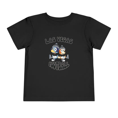 Toddler Bluey & Bingo Design Raiders Football - Inspired T-Shirt