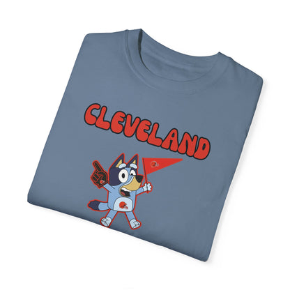 Unisex Bluey Design Cleveland Football -Inspired T-Shirt