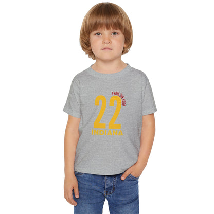 From The Logo 22 Caitlin Clark Toddler Shirt