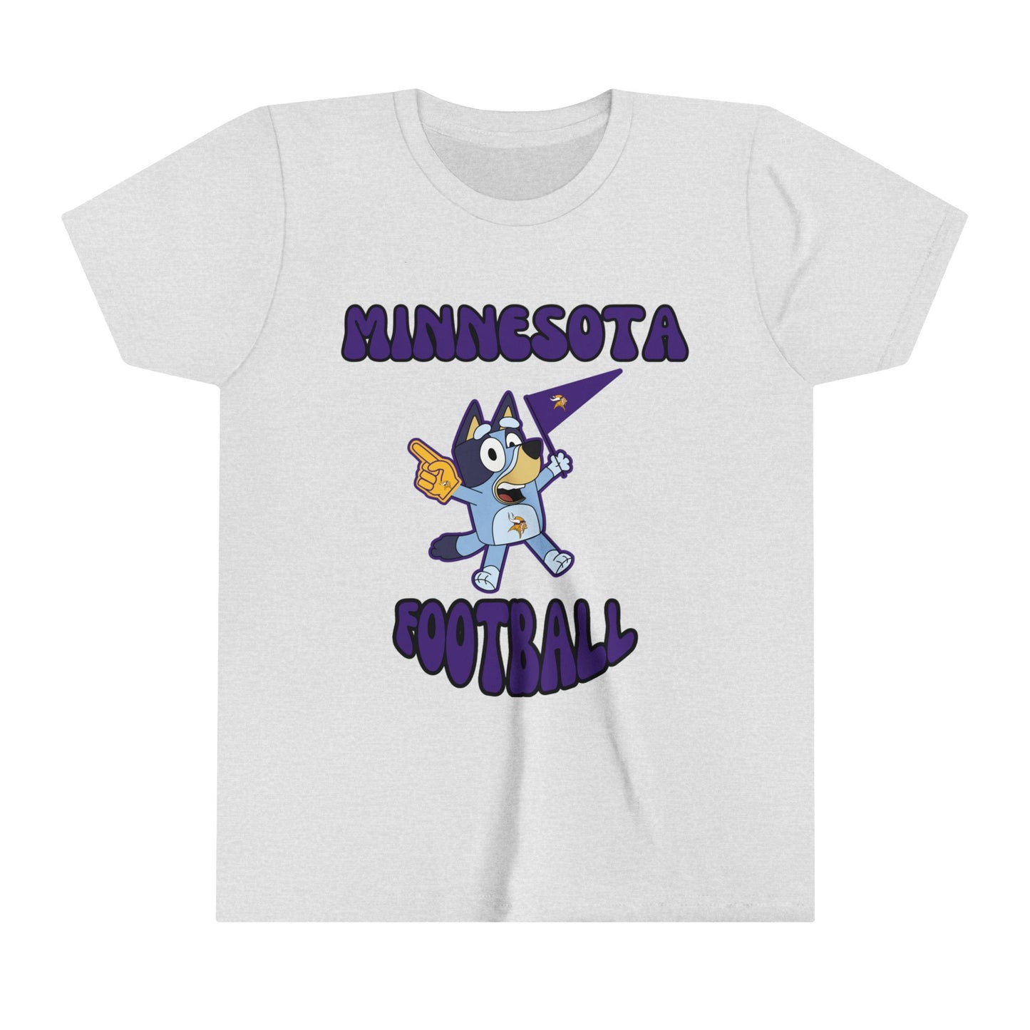 Youth Bluey Design Minnesota Football - Inspired T-Shirt