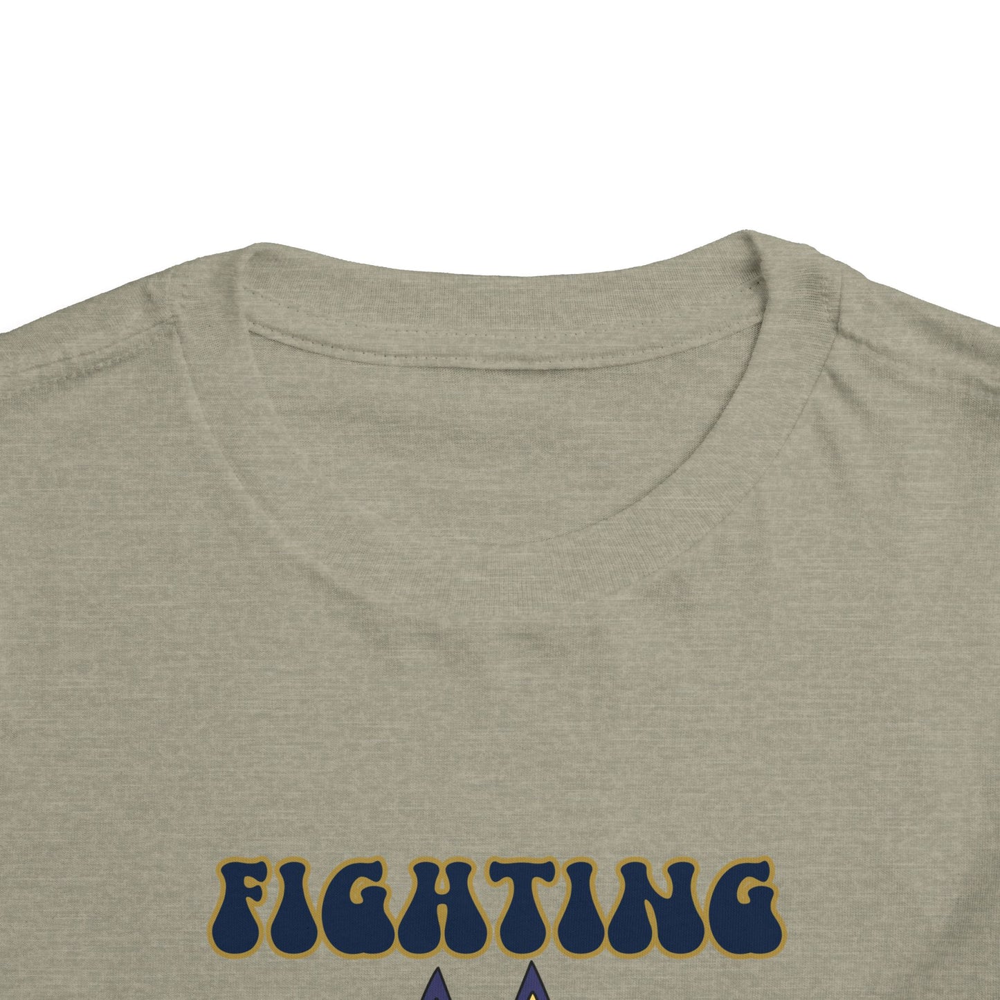 Bluey Fighting Irish Design College Football Toddler Tee