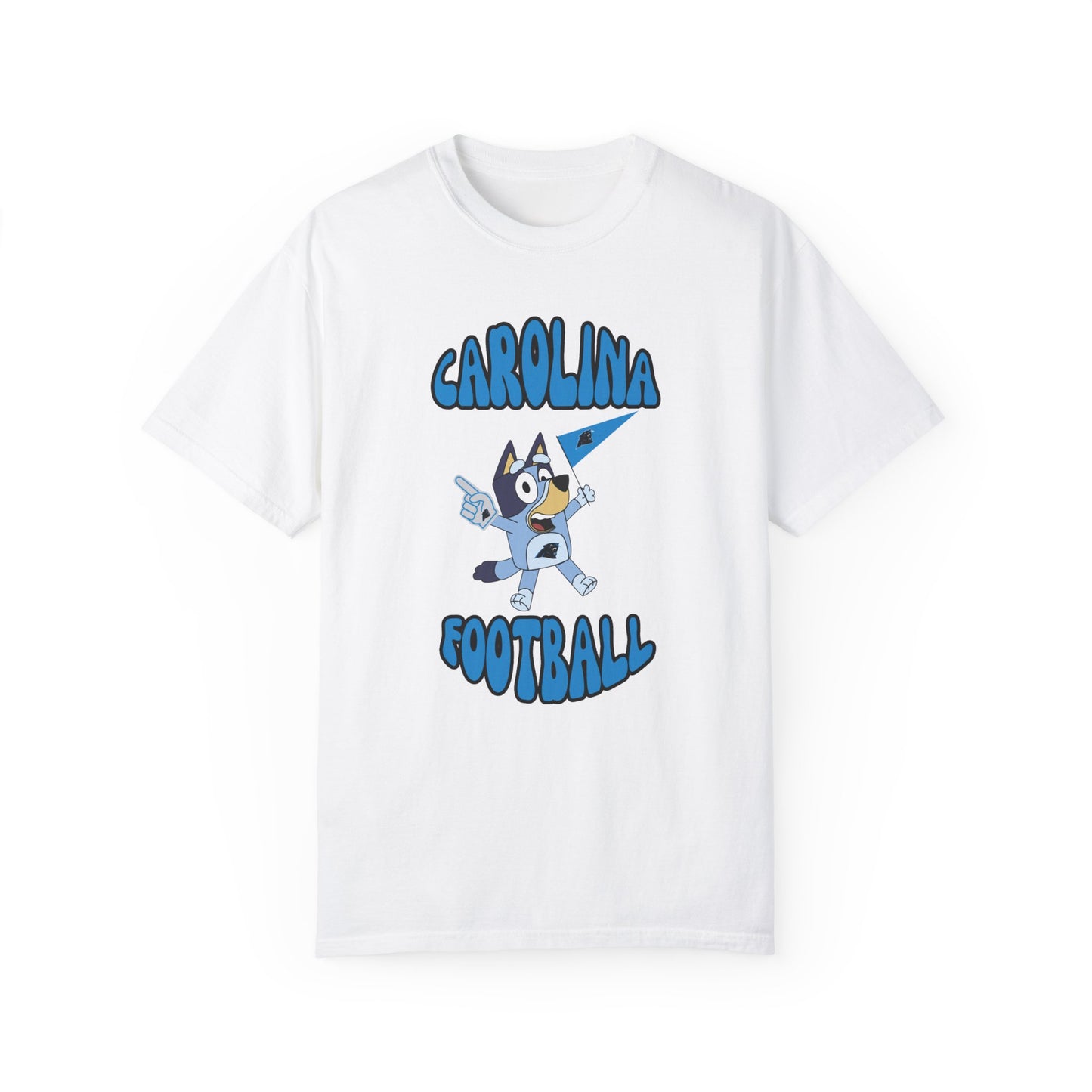 Unisex Bluey Design Carolina Panthers -Inspired T-Shirt