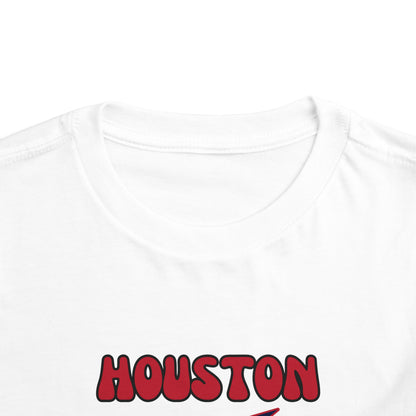 Toddler Bluey Design Houston Texans Football -Inspired T-Shirt