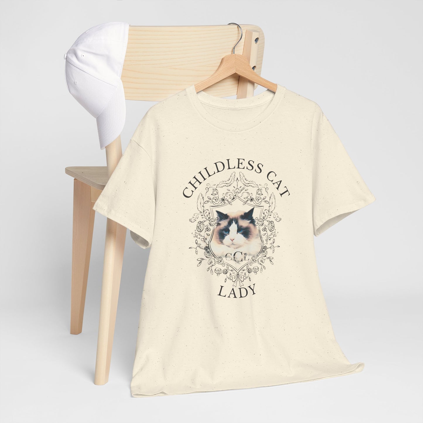 Unisex Childless Cat Lady T-Shirt