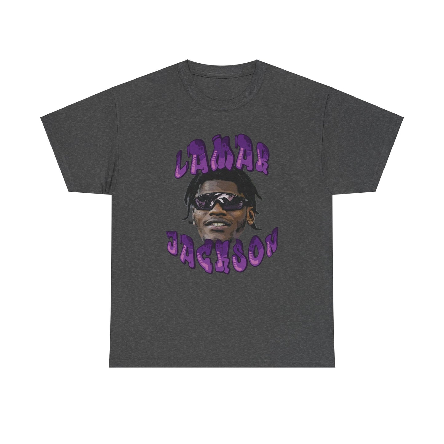 Lamar Jackson Comic Book Design Tee