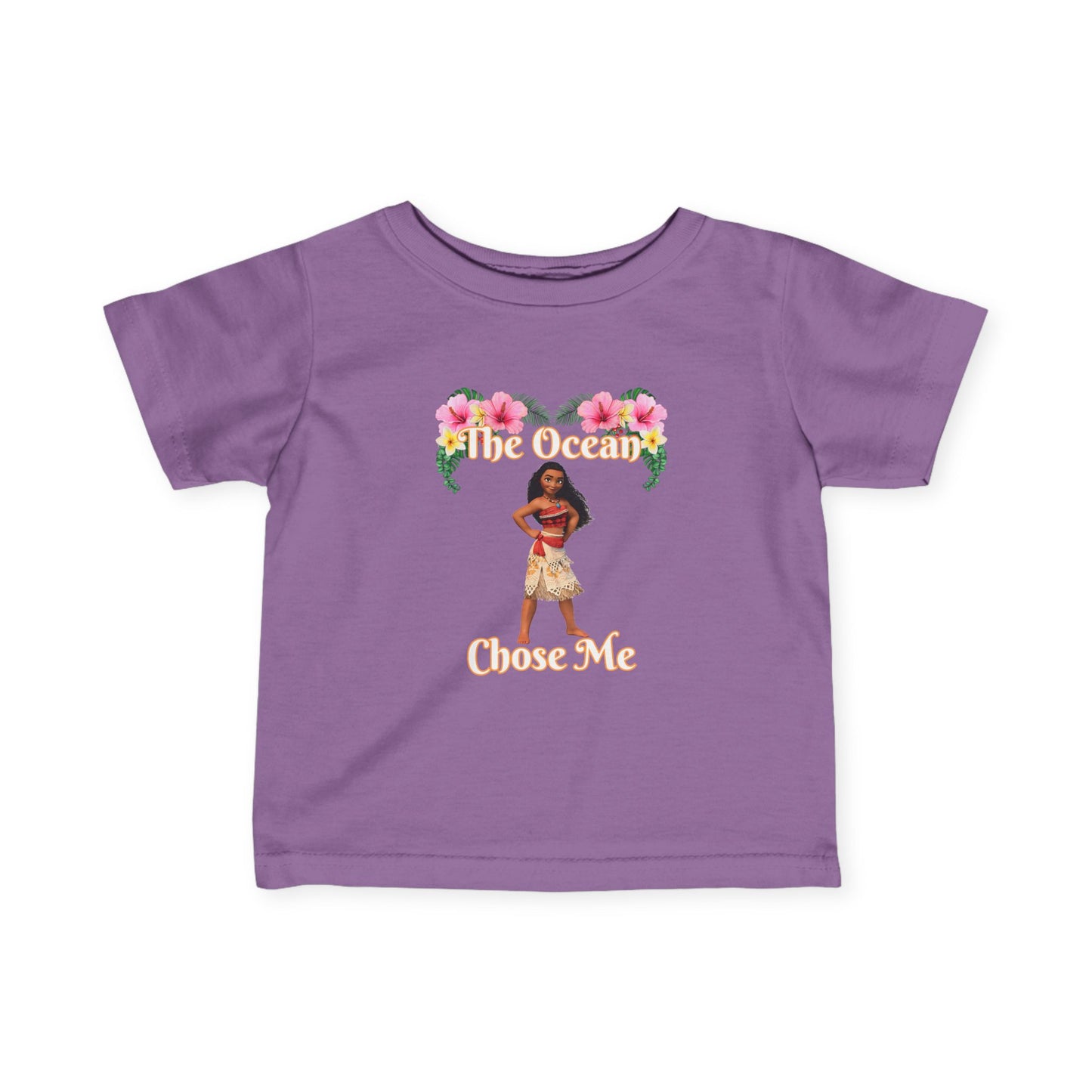 Moana Infant Tee-Shirt  - The Ocean Chose Me Infant Tee-Shirt