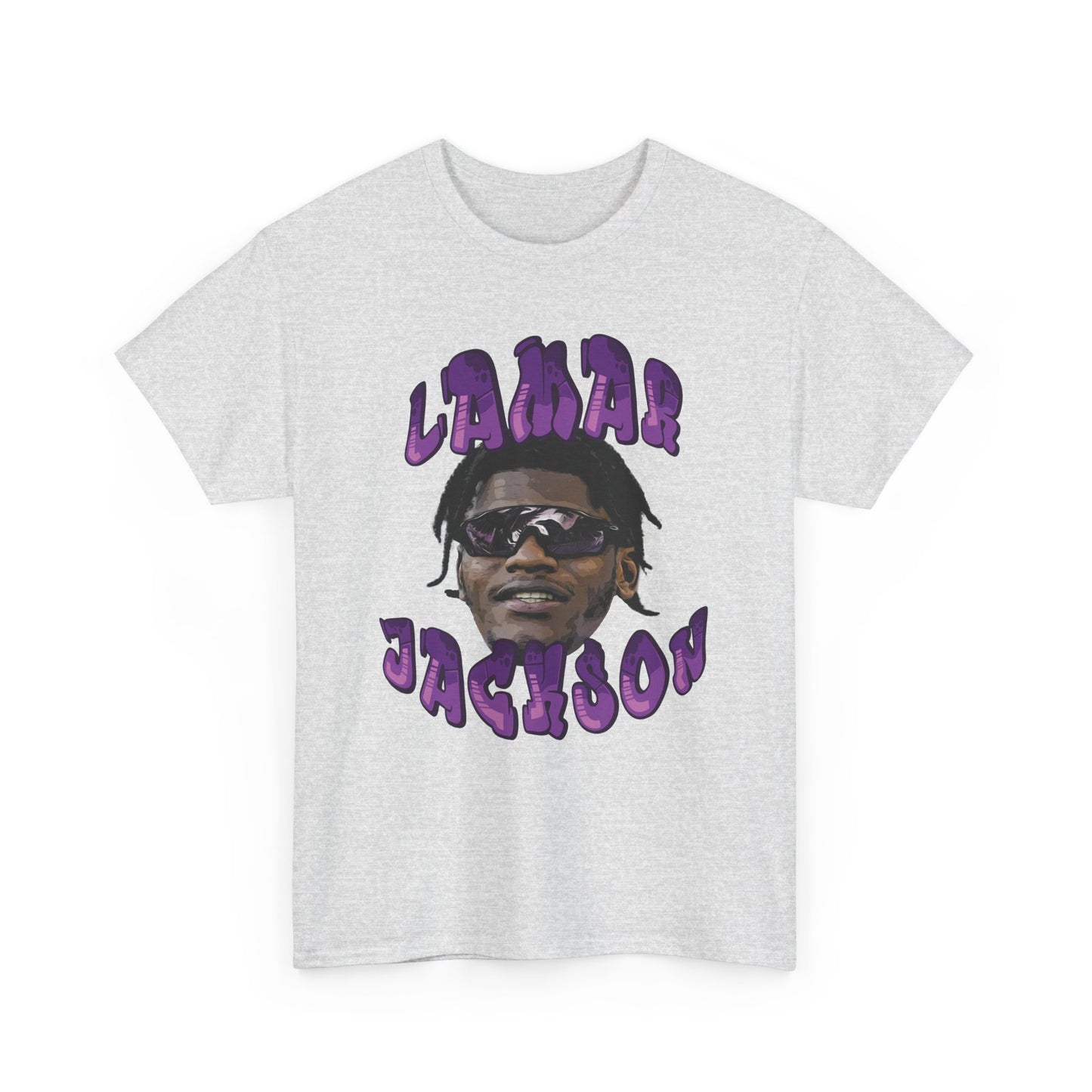 Lamar Jackson Comic Book Design Tee