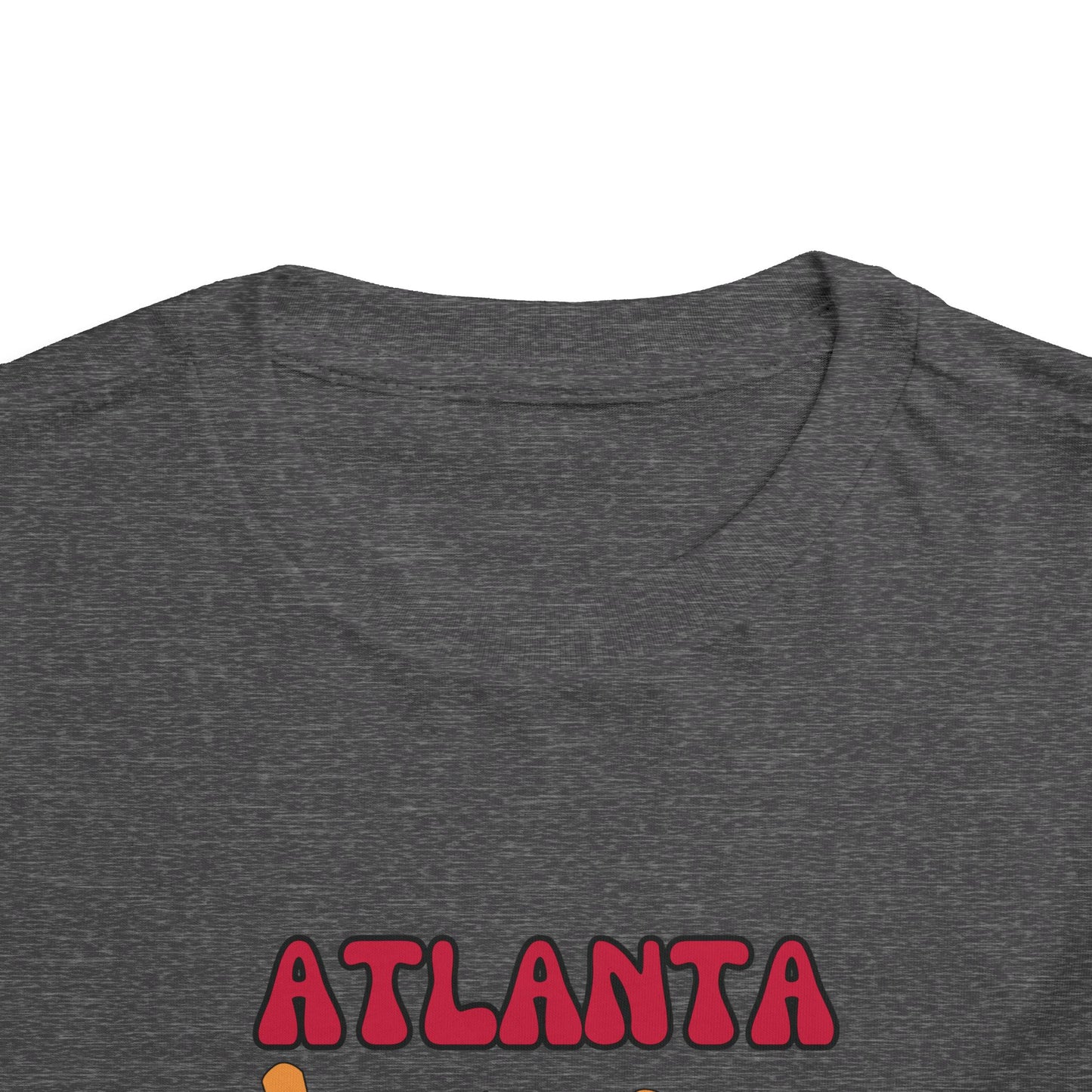 Toddler Bluey Design Atlanta Braves - Inspired T-Shirt