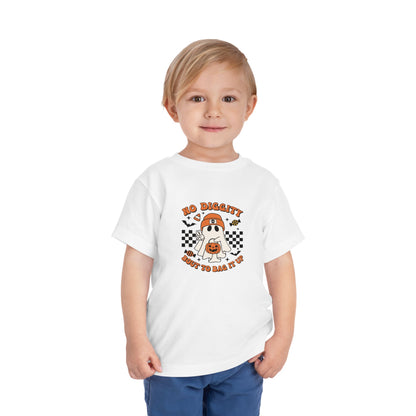 Toddler Halloween  No Diggity Bout To Bag It T-Shirt