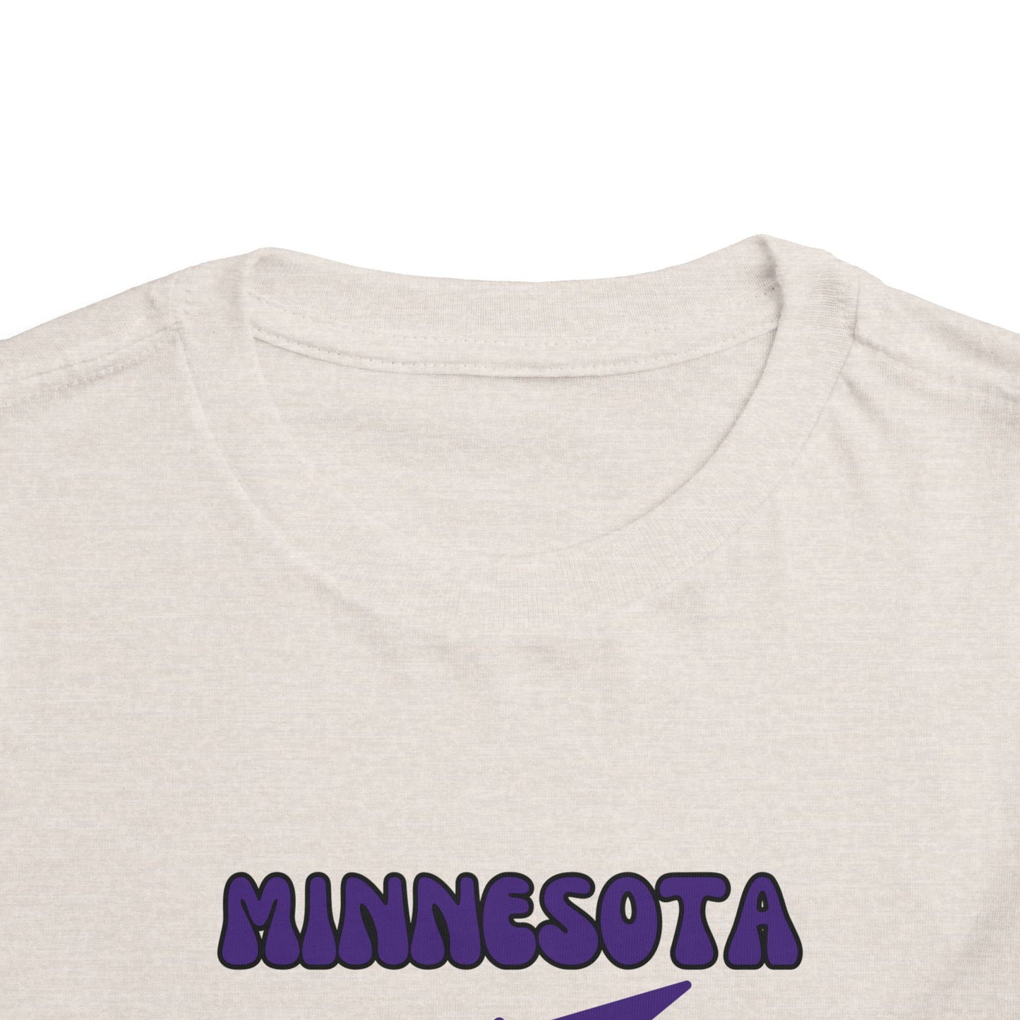 Toddler Bluey Design Minnesota Football - Inspired T-Shirt