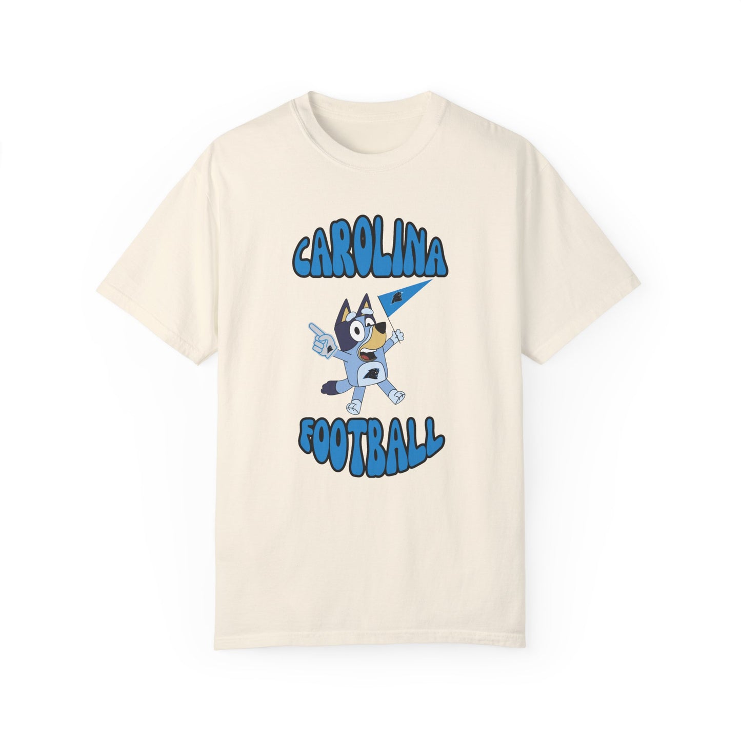 Unisex Bluey Design Carolina Panthers -Inspired T-Shirt