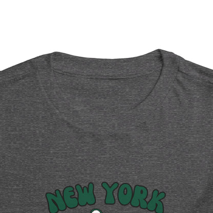 Toddler Bluey & Bingo Design New York Jets Football - Inspired T-Shirt