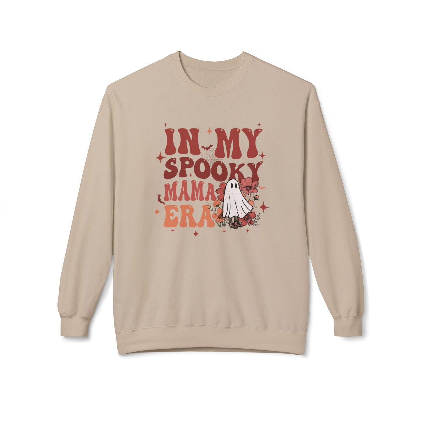 Halloween In My Spooky Mama Era Crewneck Sweatshirt – Comfort & Style for Spooky Season