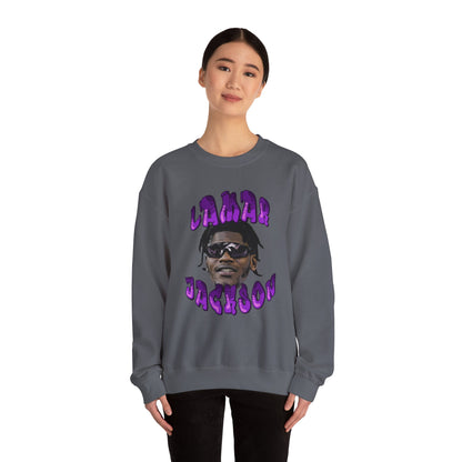 Lamar Jackson Comic Book Design Sweatshirt