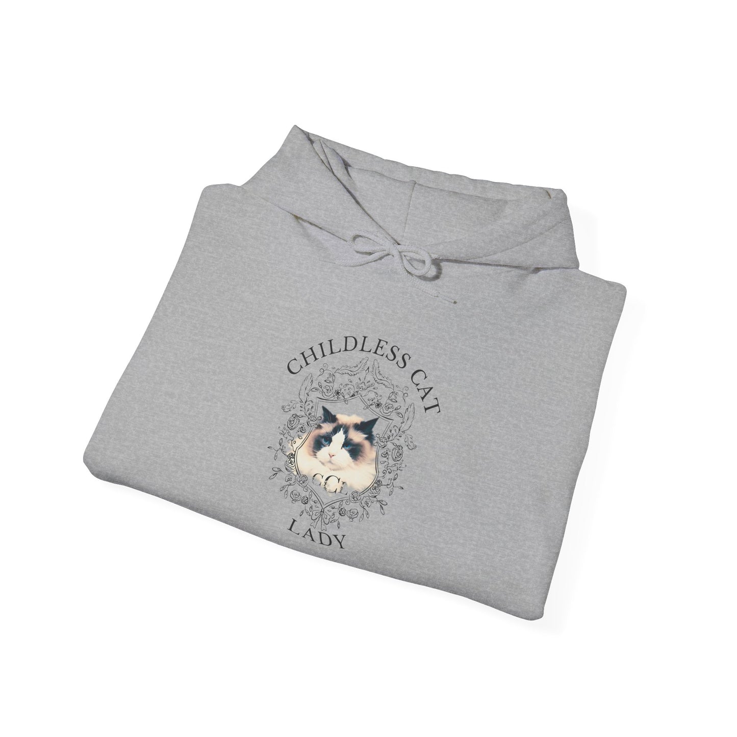 Unisex Childless Cat Lady Hoodie