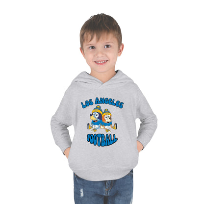 Toddler Bluey & Bingo Design Chargers Football - Inspired Pullover Fleece Hoodie