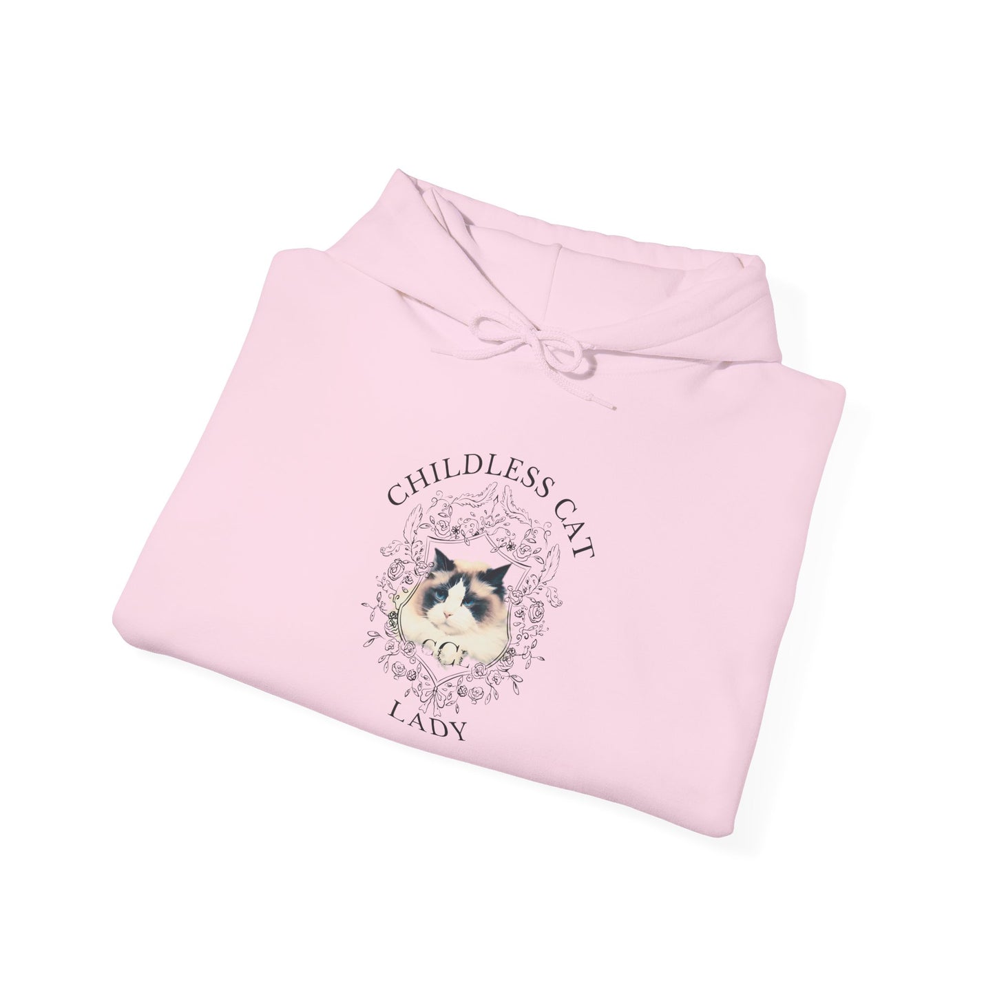 Unisex Childless Cat Lady Hoodie