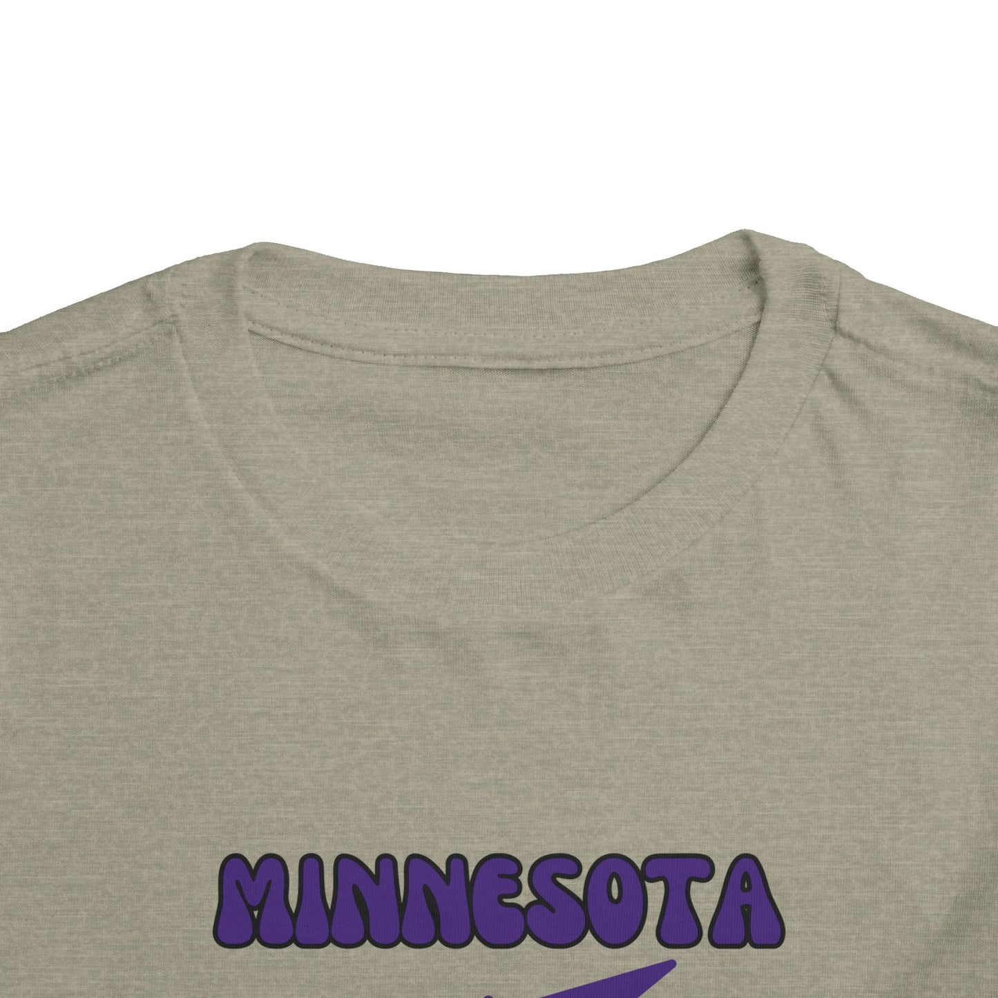 Toddler Bluey Design Minnesota Football - Inspired T-Shirt