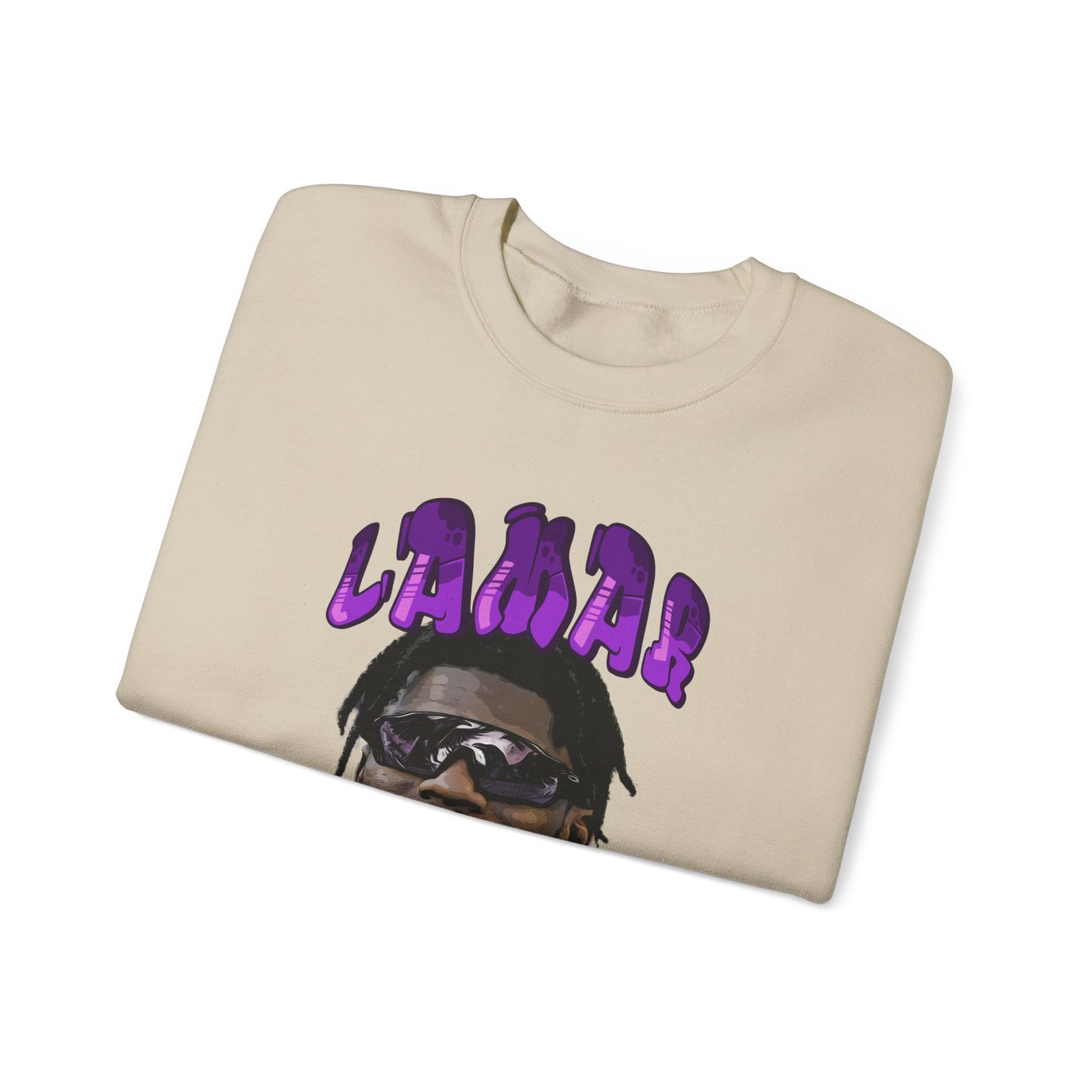 Lamar Jackson Comic Book Design Sweatshirt