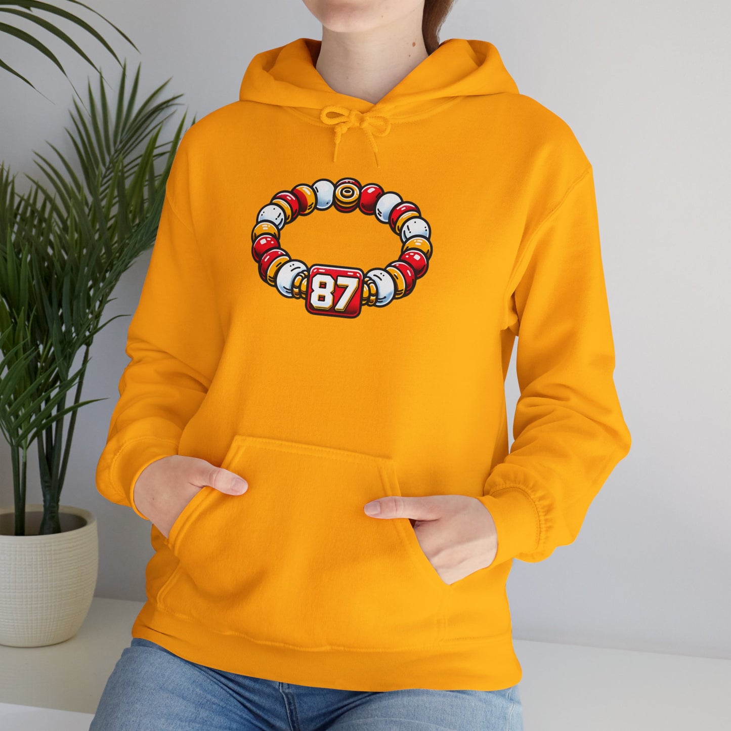 Travis Kelce 87 Swifties Bracelet Hoodie