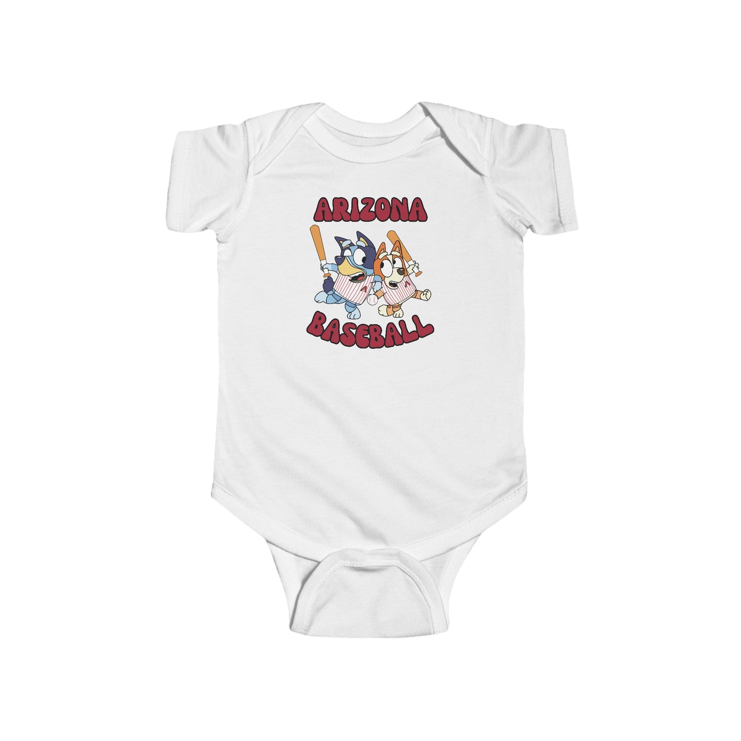 Toddler Bluey Design Arizona Diamondbacks - Inspired Bodysuit