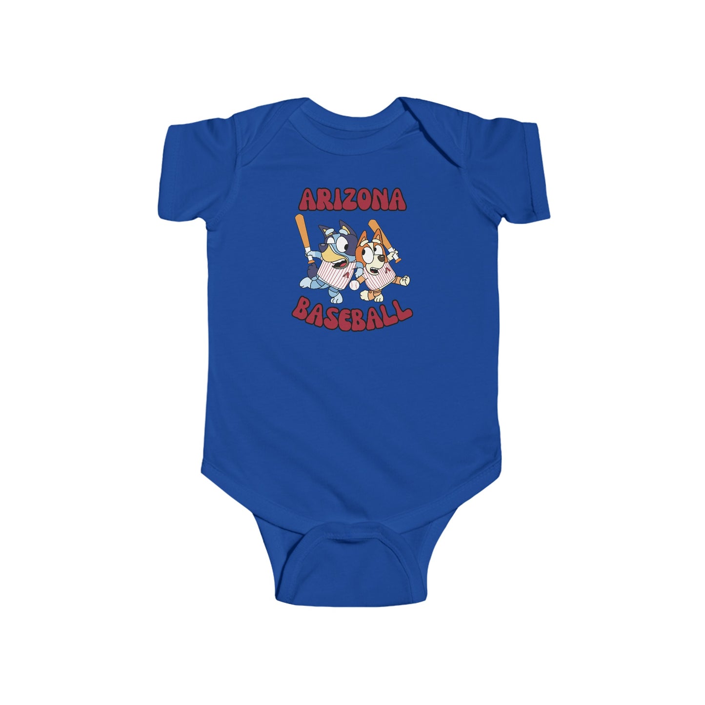 Toddler Bluey Design Arizona Diamondbacks - Inspired Bodysuit